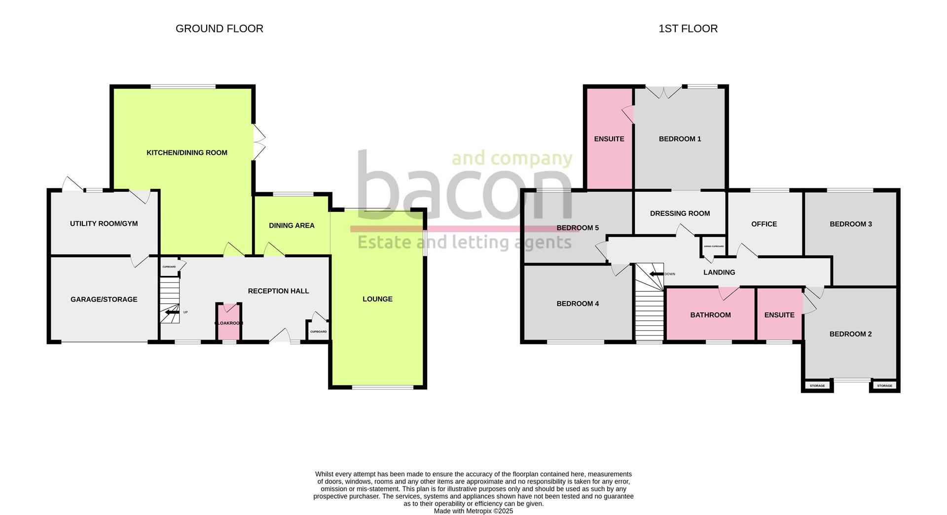 Floor Plan | House - Detached | Longlands Glade, Charmandean, Worthing | For Sale